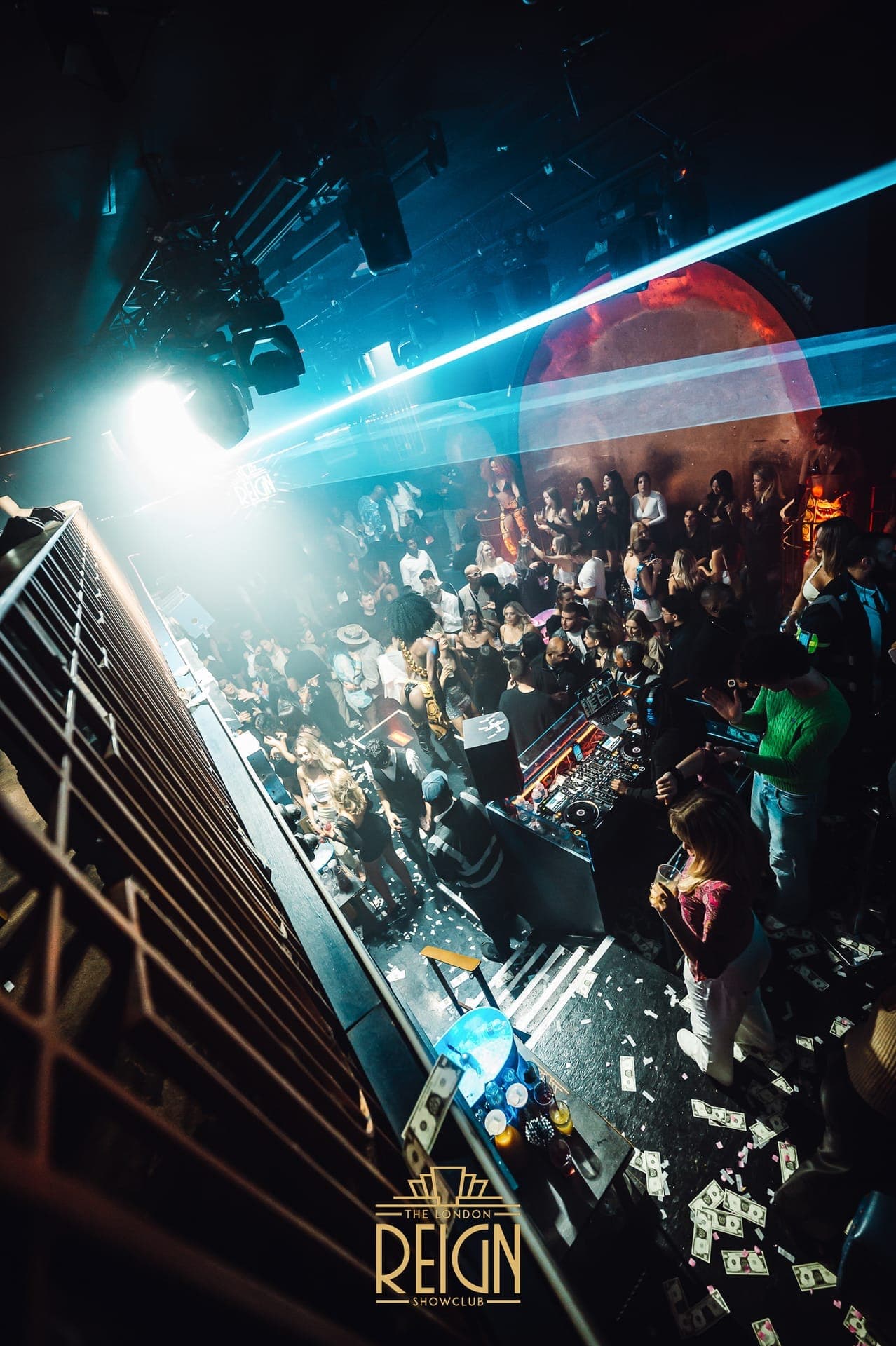 18th birthday celebration at a London nightclub