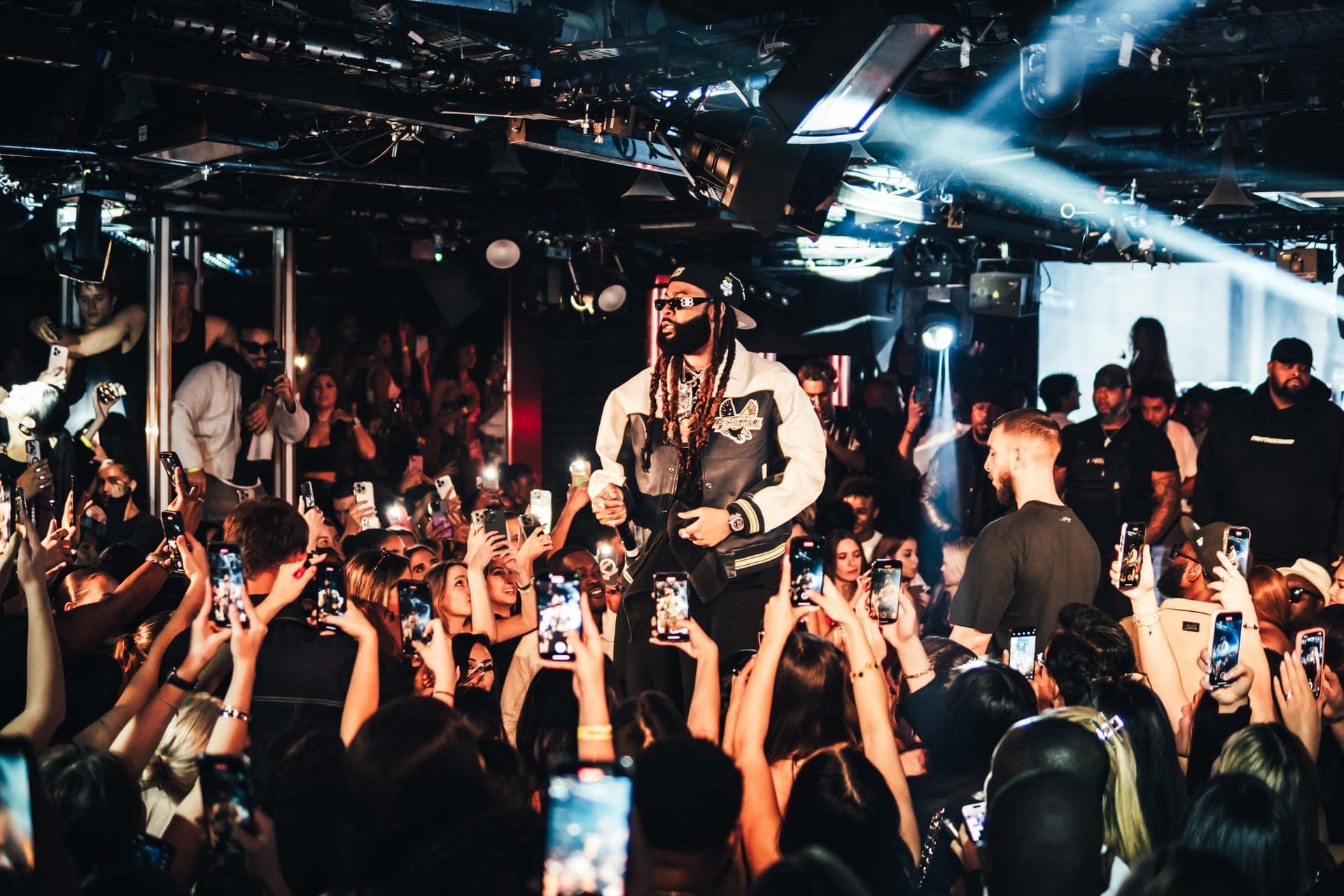 21st birthday party at a London club